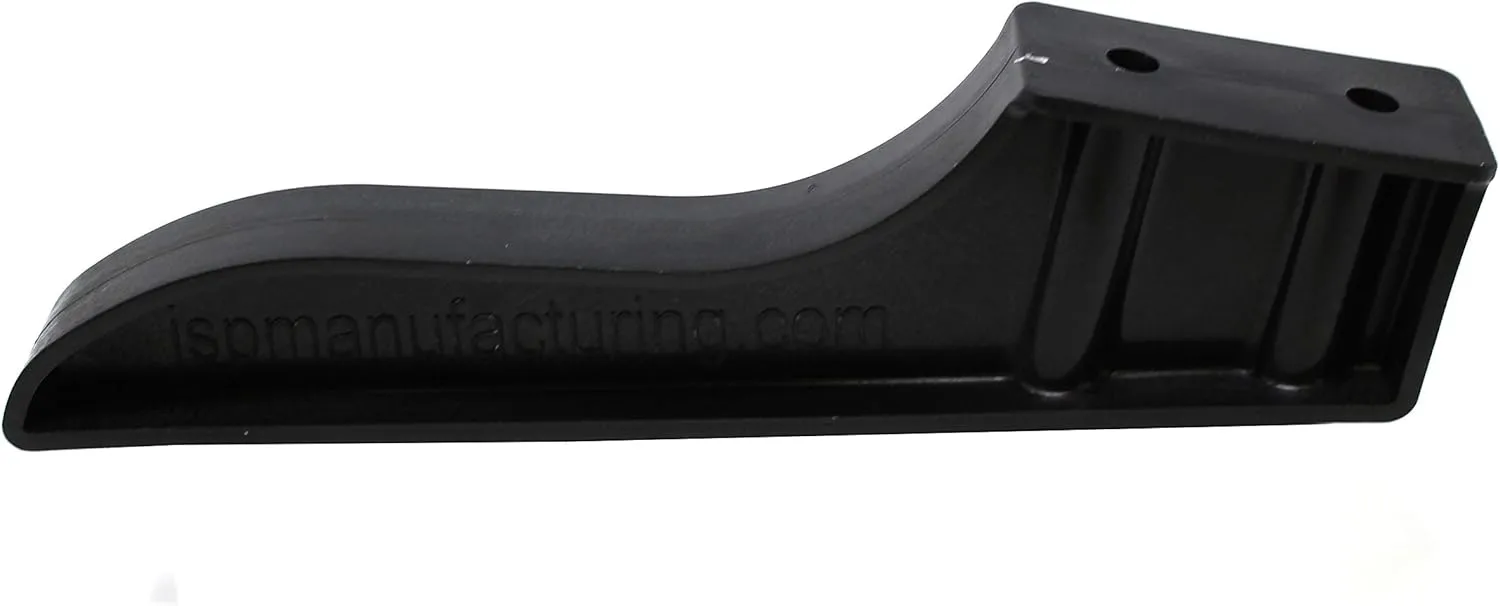 JSP Manufacturing Black or White Dock Piling Line Holder Hook - Store Your Dock Lines/Ropes (6, Black)