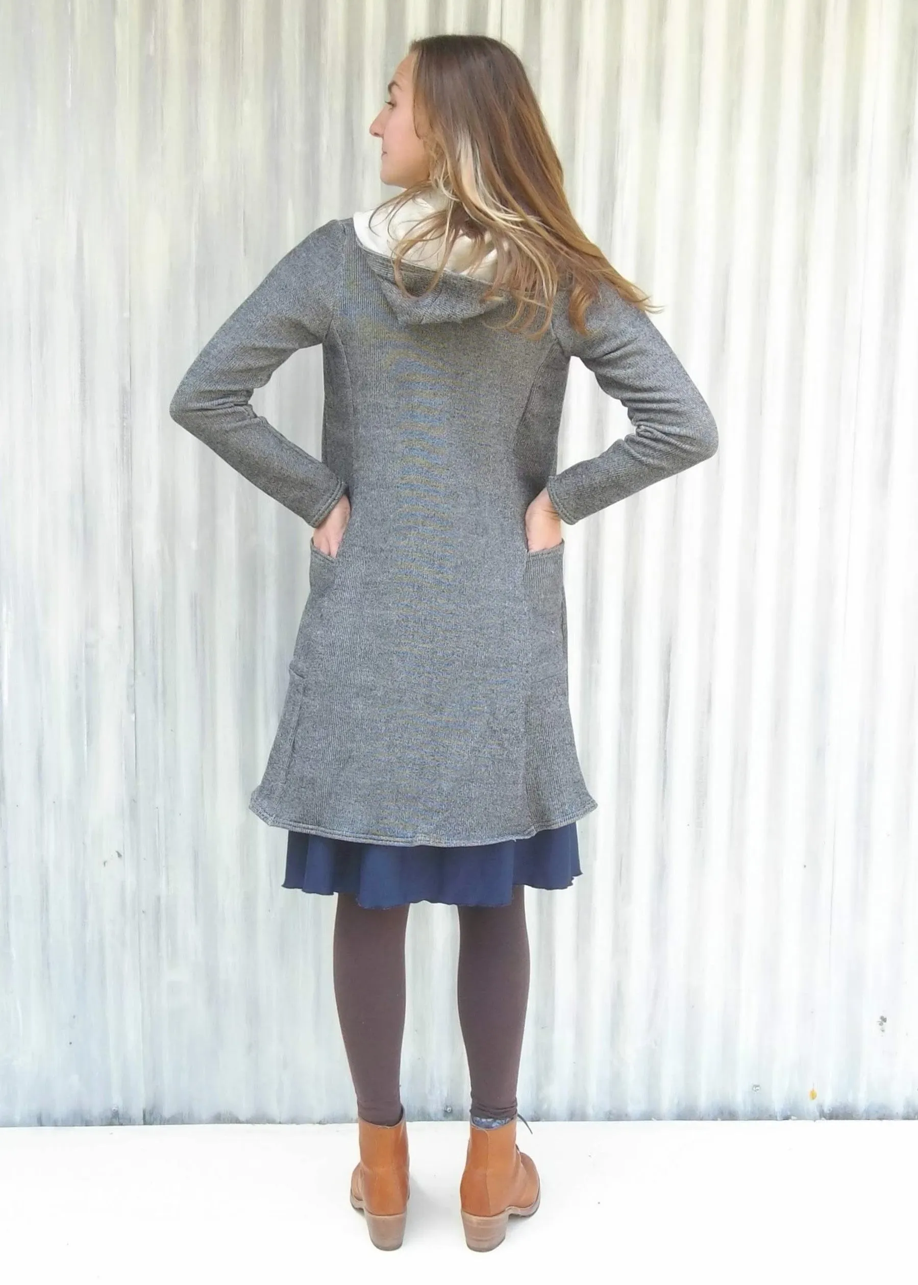 Light Gray Alexandra Duster
