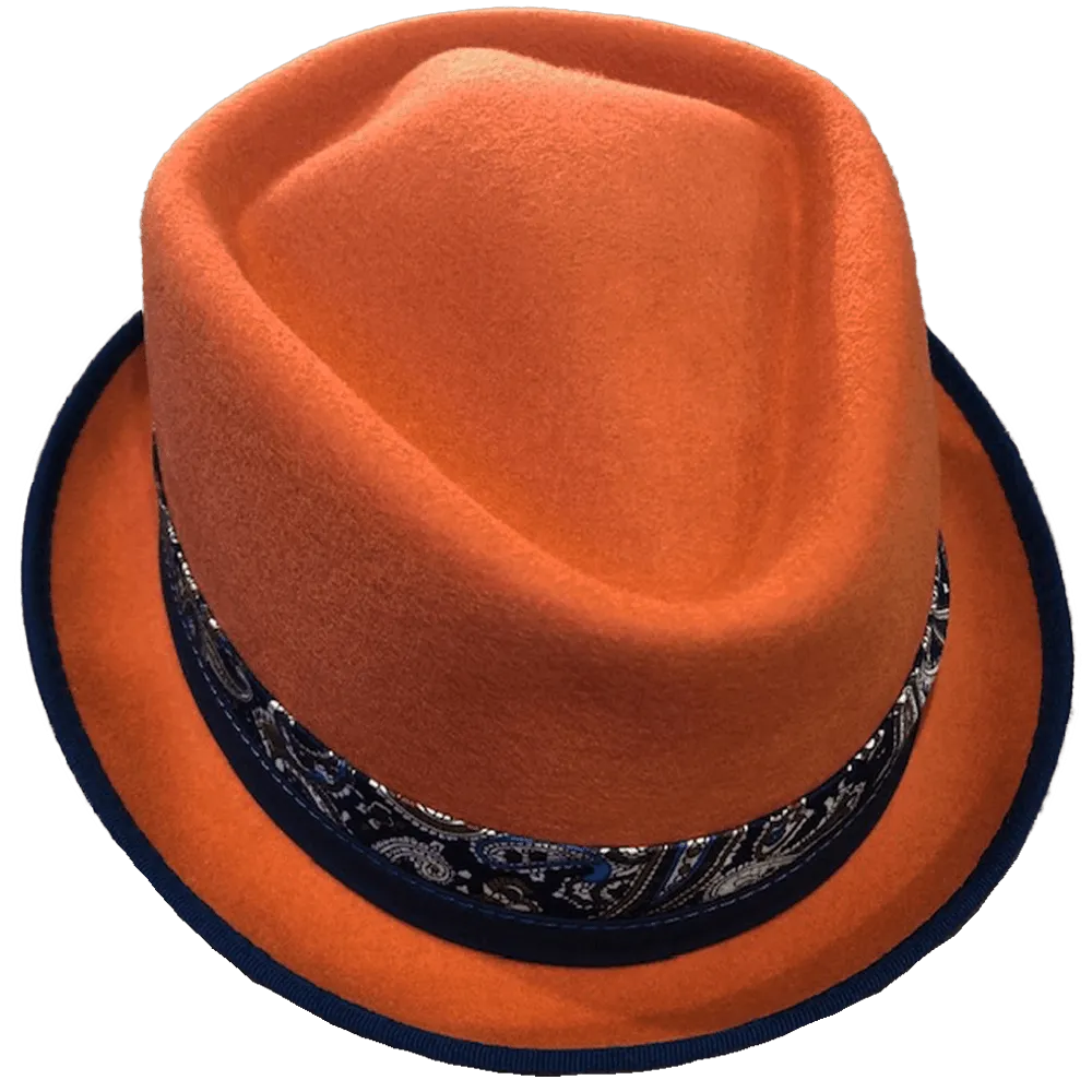 Stylish Louie Pork Pie Hat for Men in English