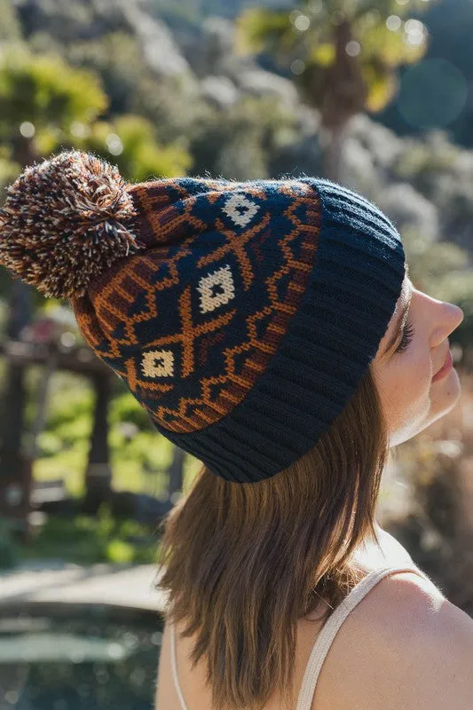 Maya Pom Beanie