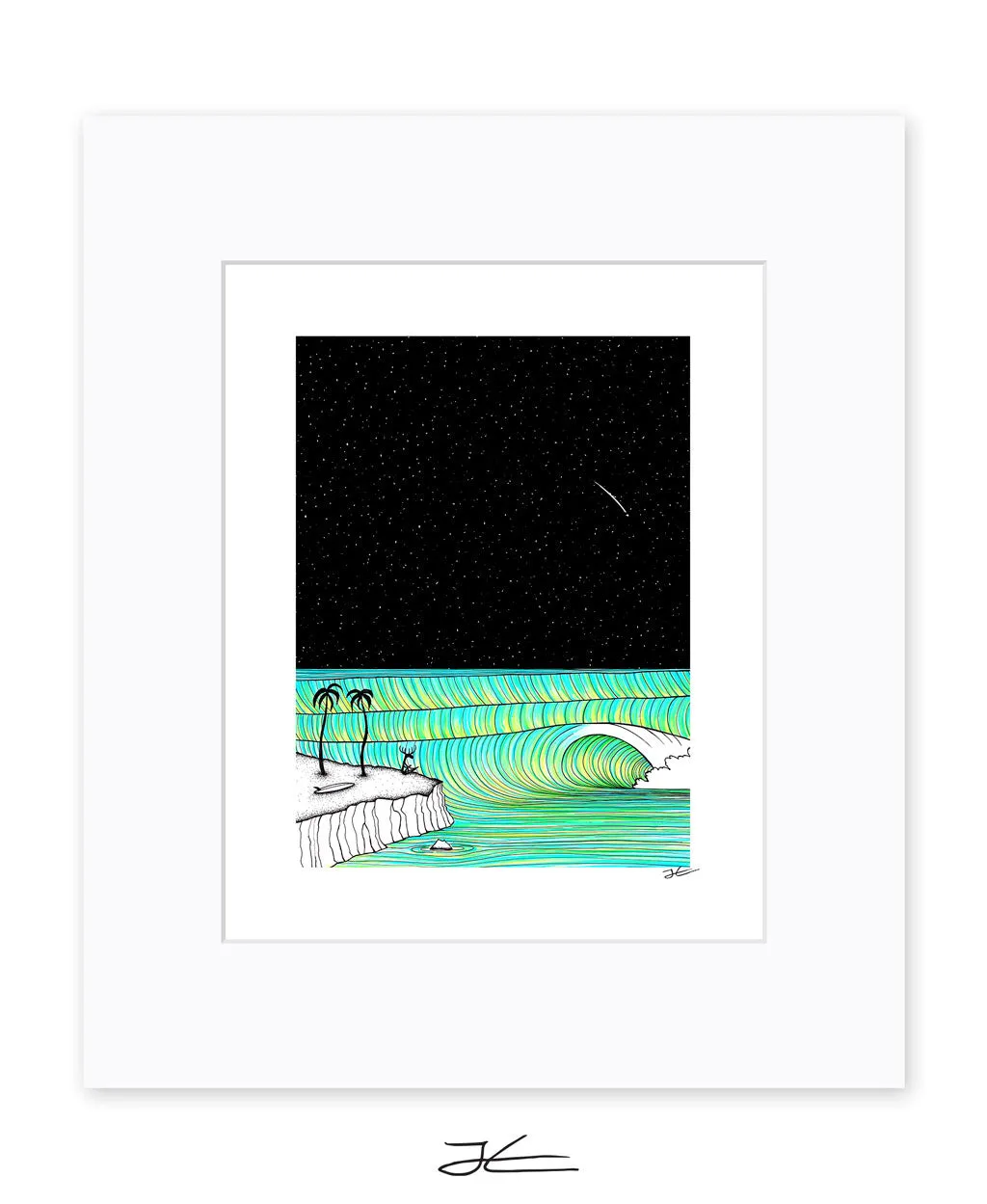Meditating Moose - Print/ Framed Print