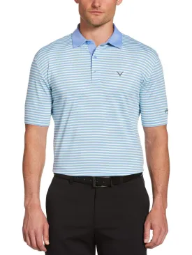 Mens 3-Color Stripe Polo