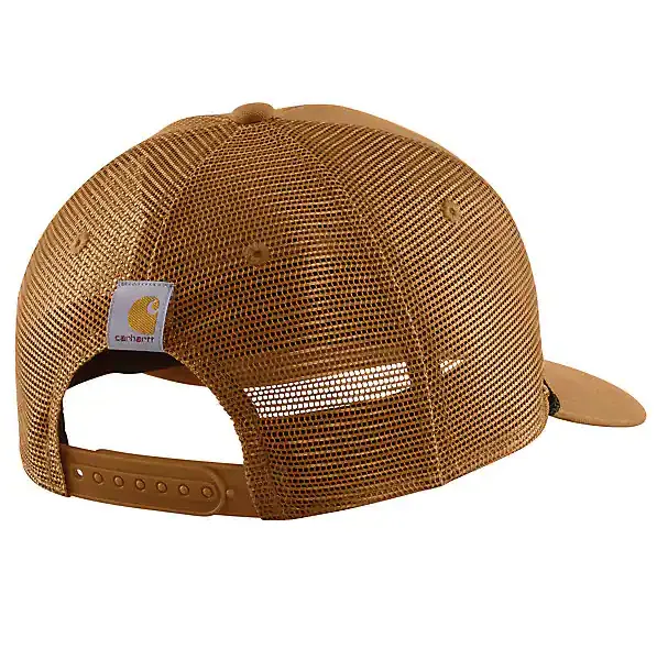 MEN'S CANVAS MESH-BACK SCRIPT CAP