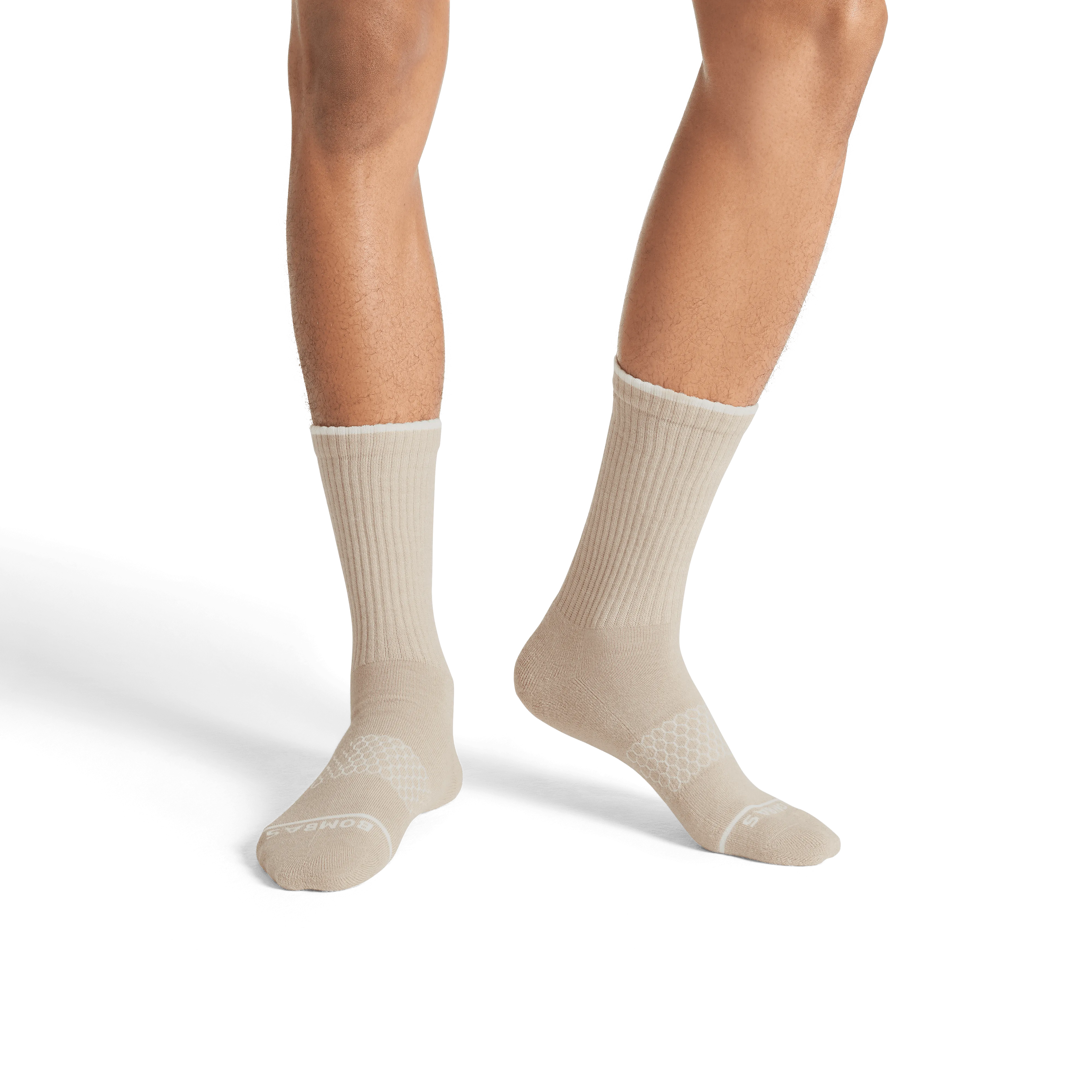 Men's Merino Wool Blend Calf Sock 8-Pack