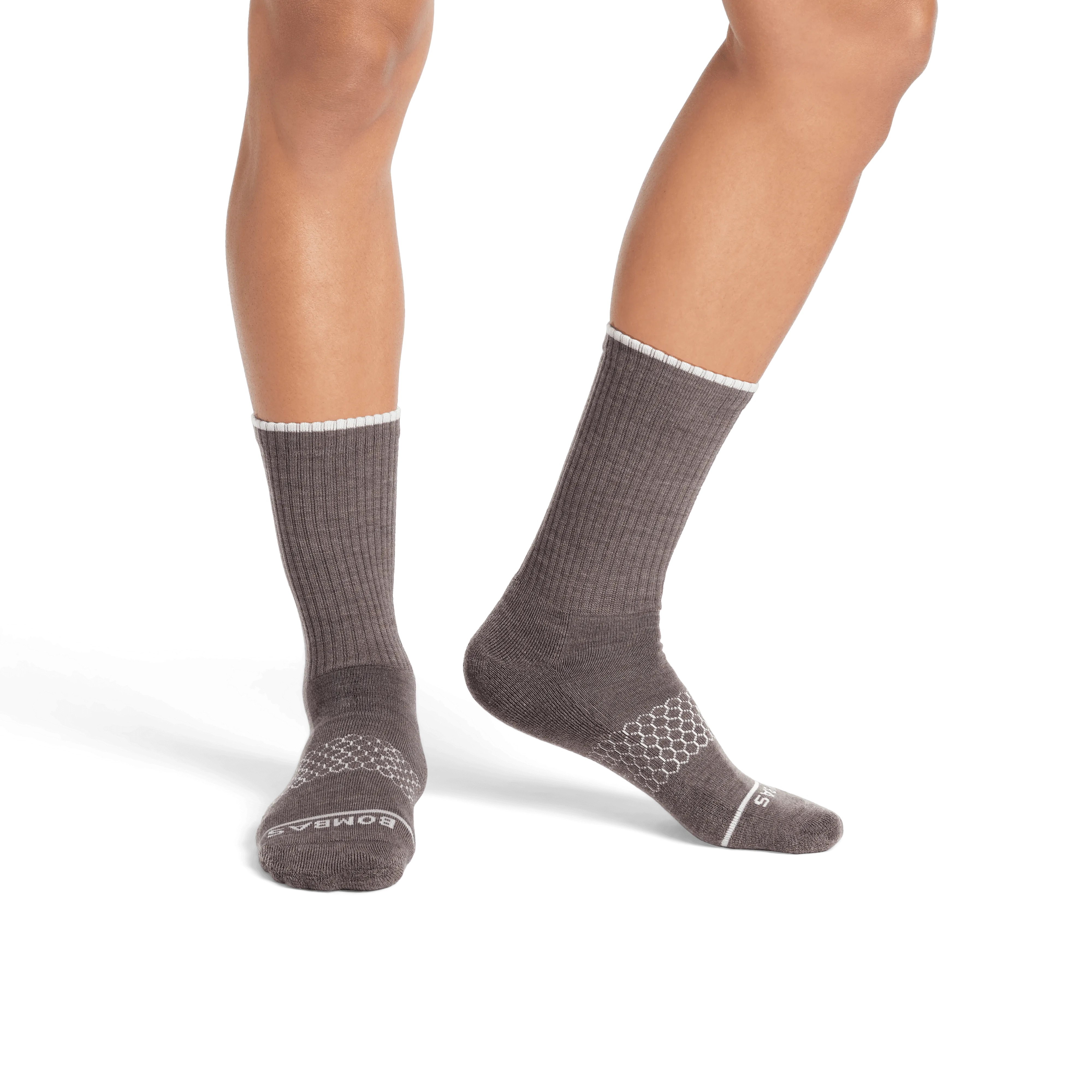Men's Merino Wool Blend Calf Sock 8-Pack