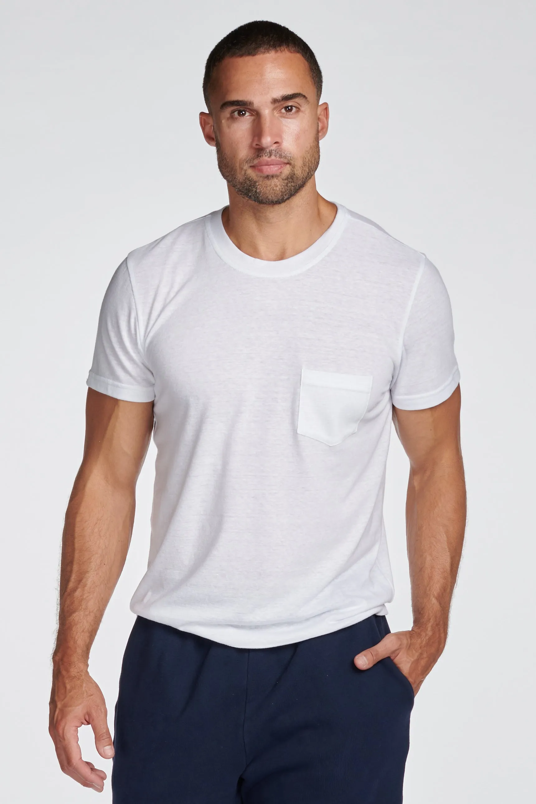 Men's Tri-Blend V-Pocket Tee