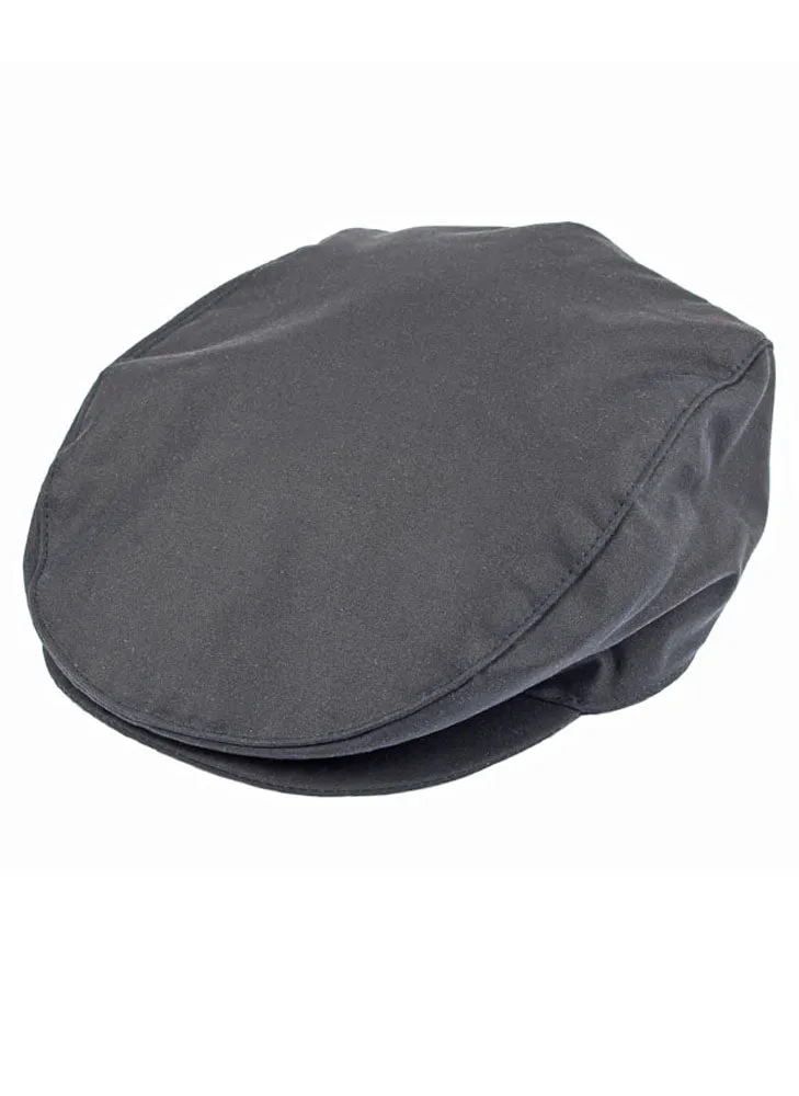 Men's Waxed Cotton Flat Cap