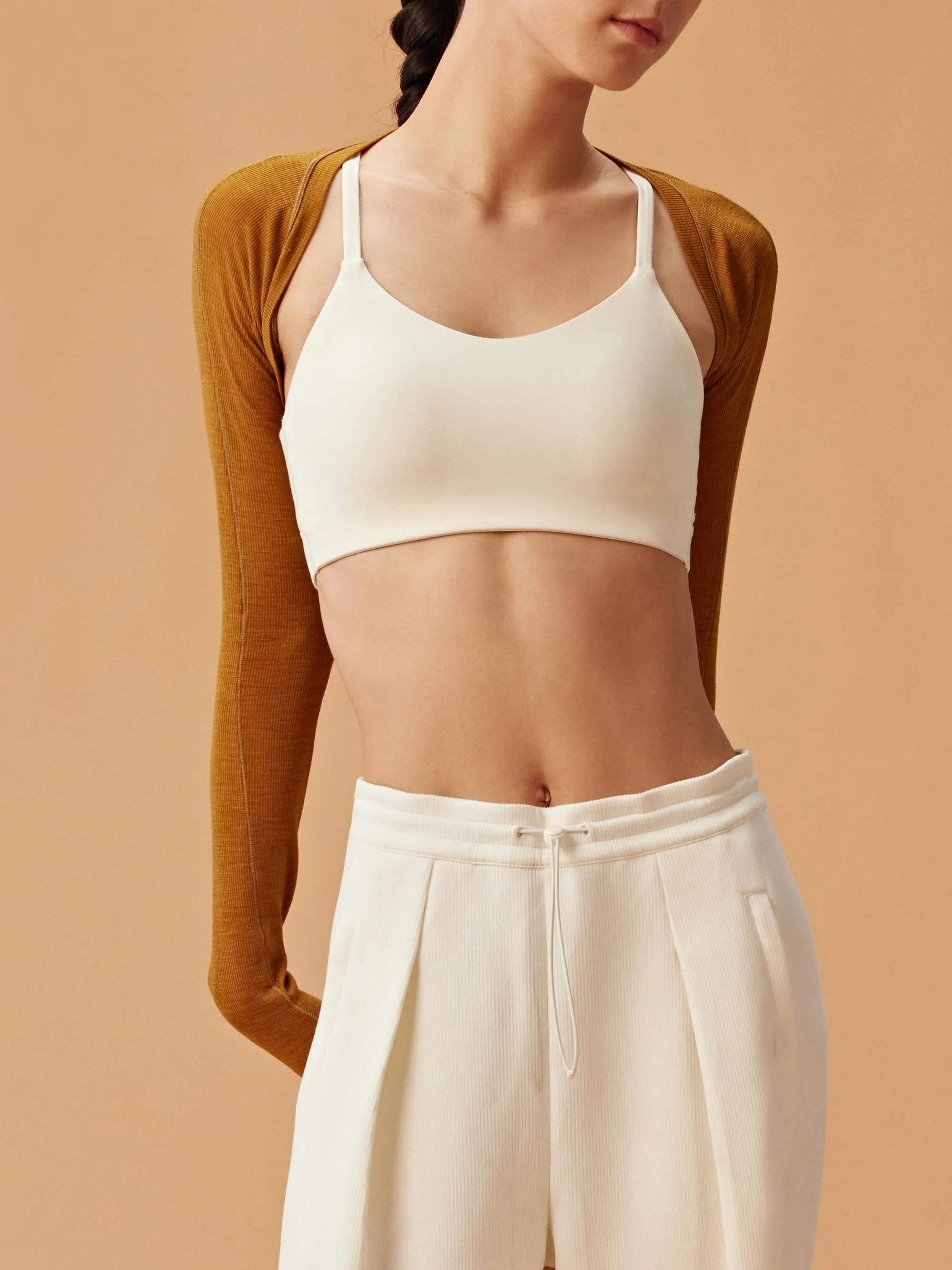 NEIWAI ACTIVE X NYCB Ballet Wool Ribbed Shrug