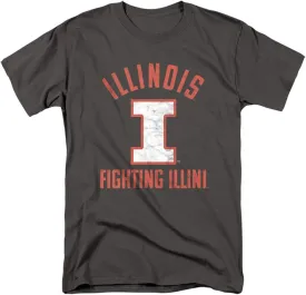 Official UIUC Logo Unisex Adult T Shirt