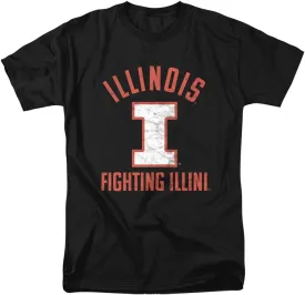 Official UIUC Logo Unisex Adult T Shirt