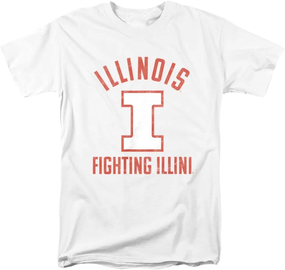 Official UIUC Logo Unisex Adult T Shirt