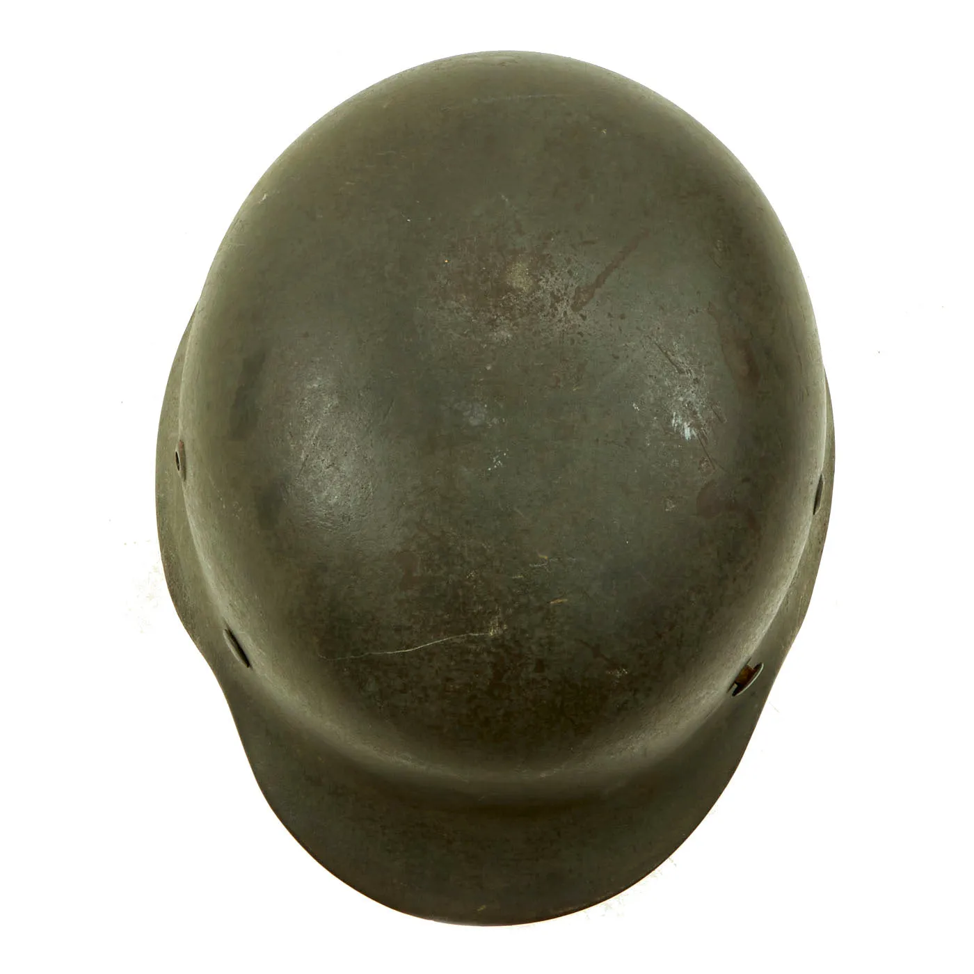 Original German WWII Named Army Heer M35 Single Decal Steel Helmet with 58cm Liner & Chinstrap - SE66