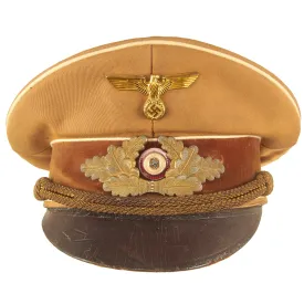 Original German WWII NSDAP Kreisleitung District Political Leader's Visor Cap