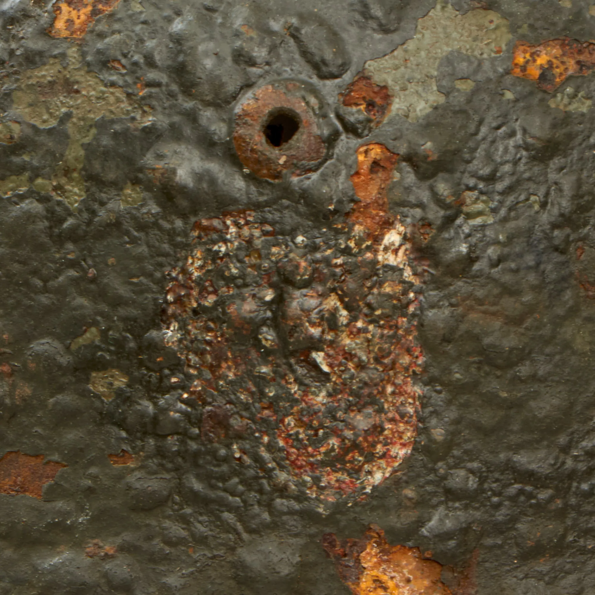 Original German WWII Relic Condition Siege of Leningrad "Dug Up" Army Heer M35 Double Decal Helmet - Size 64 Shell