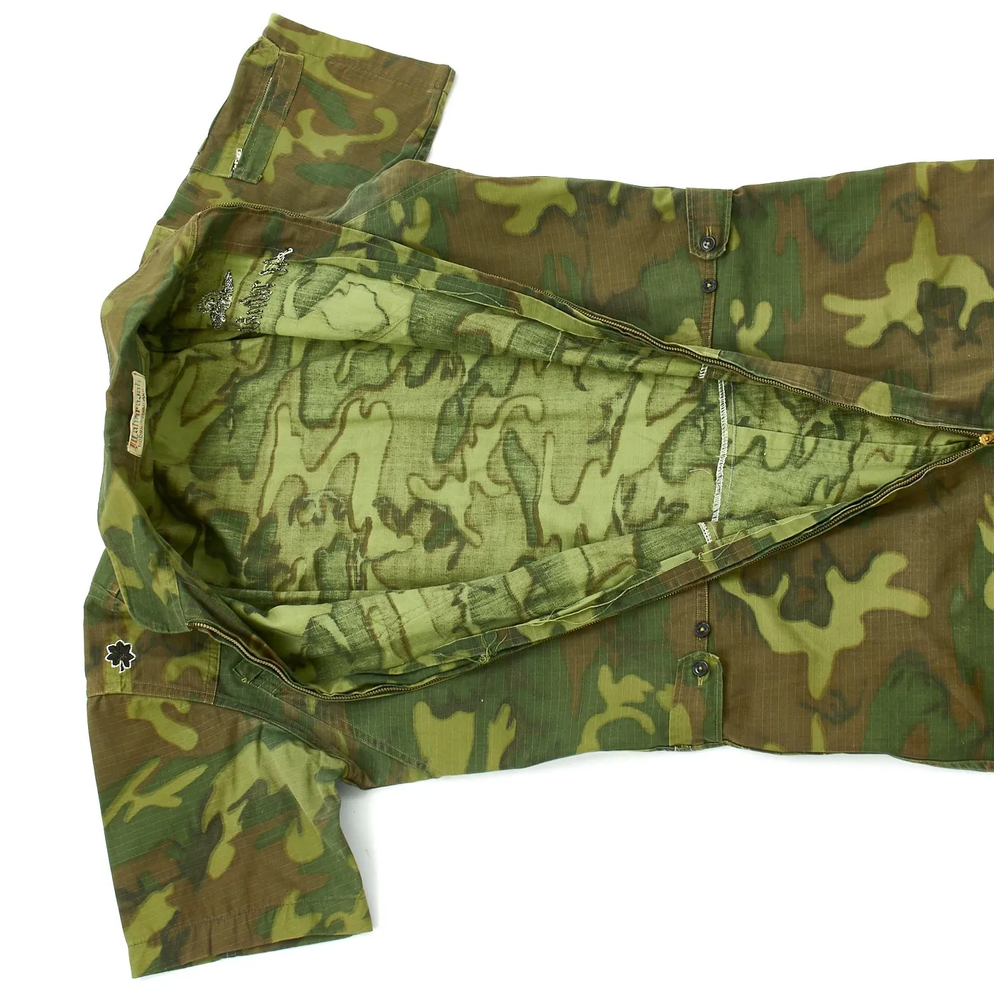 Original U.S. Vietnam War F-4 Phantom Pilot Major Al Winkelman Camouflage Flight Suit