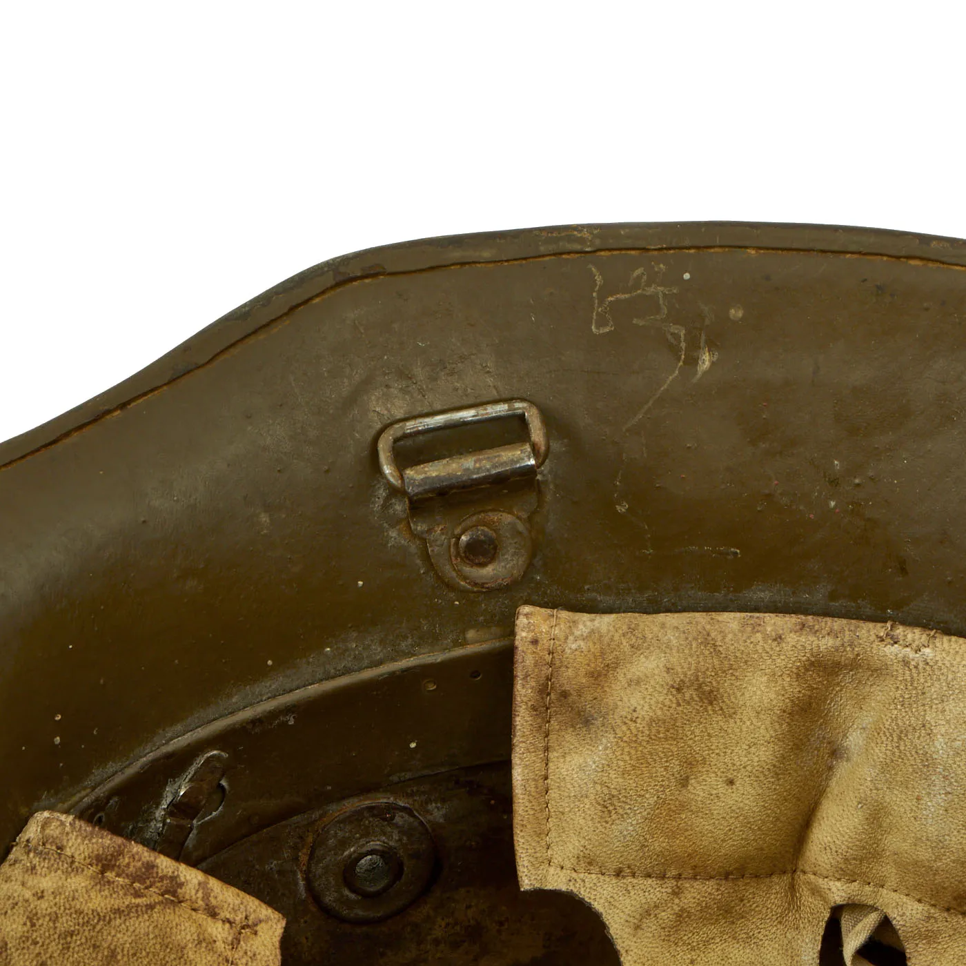 Original WWI Austro-Hungarian M17 Steel Helmet with Liner