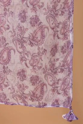 Paisley Printed Dupatta