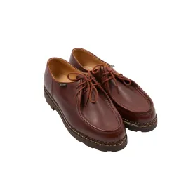 Paraboot Michael Mens Leather Shoes in Brown