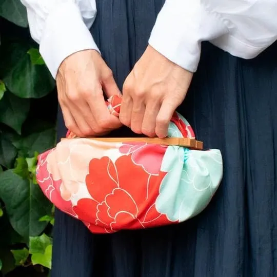 Peony Red Furoshiki