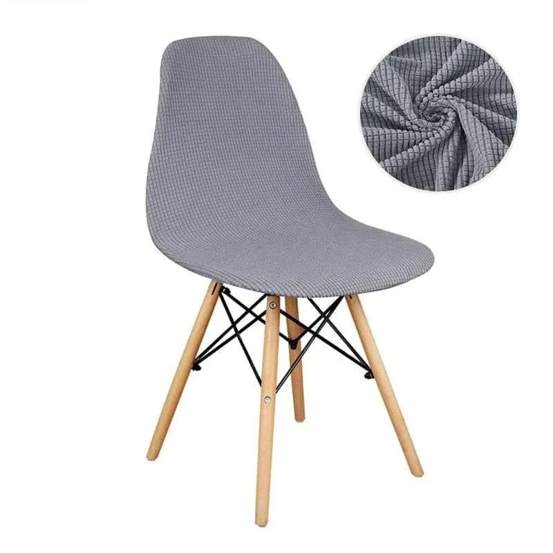 Polar Fleece Shell Armless Chair Covers - 4 Piece