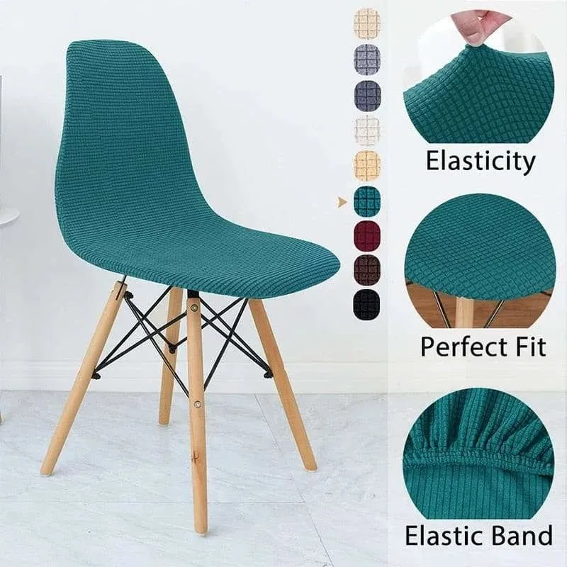 Polar Fleece Shell Armless Chair Covers - 4 Piece