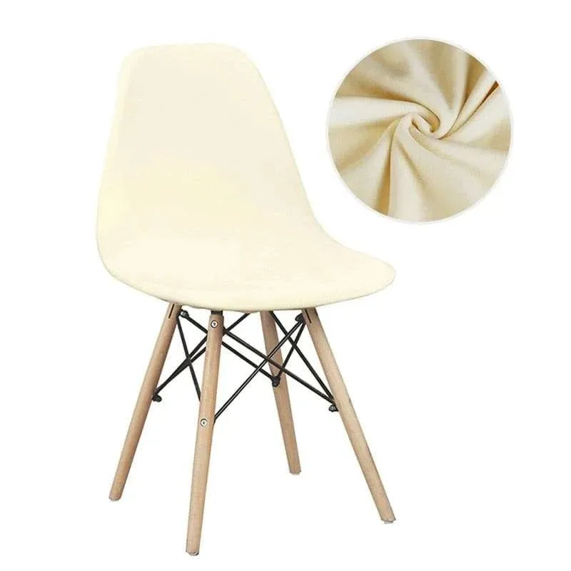 Polar Fleece Shell Armless Chair Covers - 4 Piece