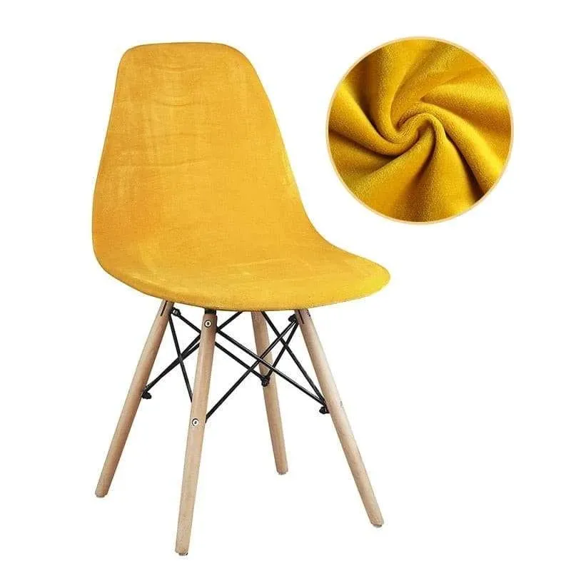 Polar Fleece Shell Armless Chair Covers - 4 Piece