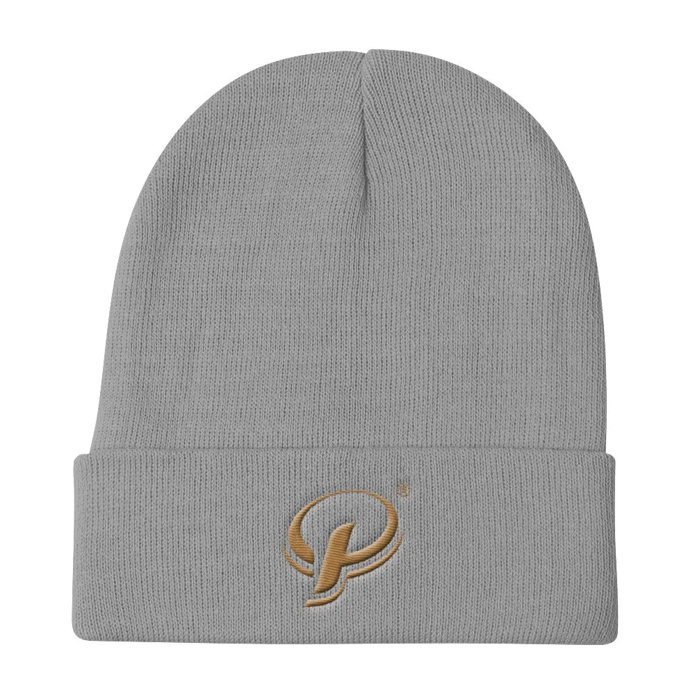Presidential® P LOGO GOLD | Knit Beanie