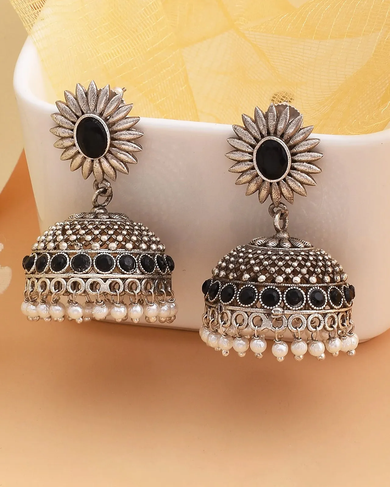Reva Jhumki Earrings - wxo