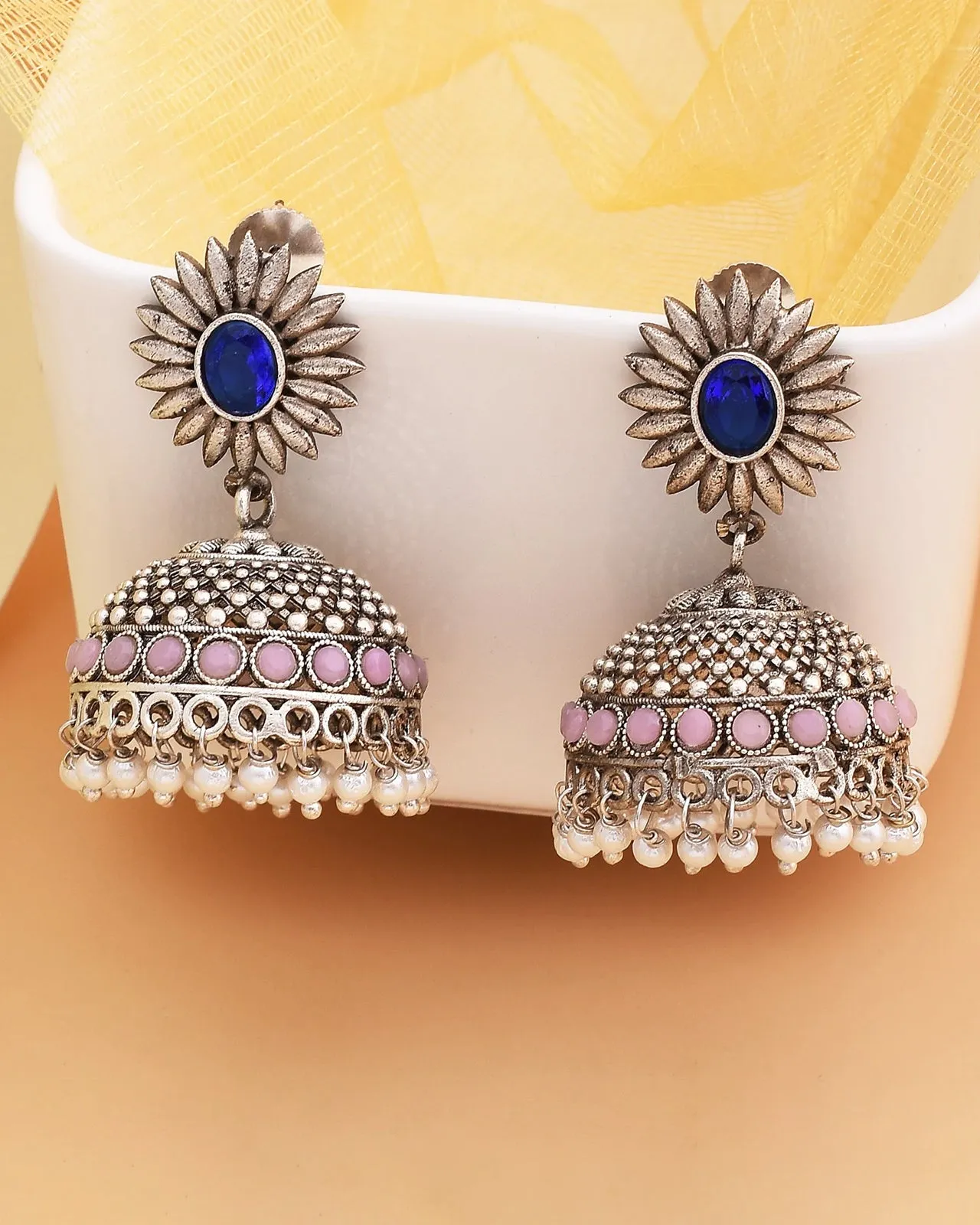 Reva Jhumki Earrings - wxo