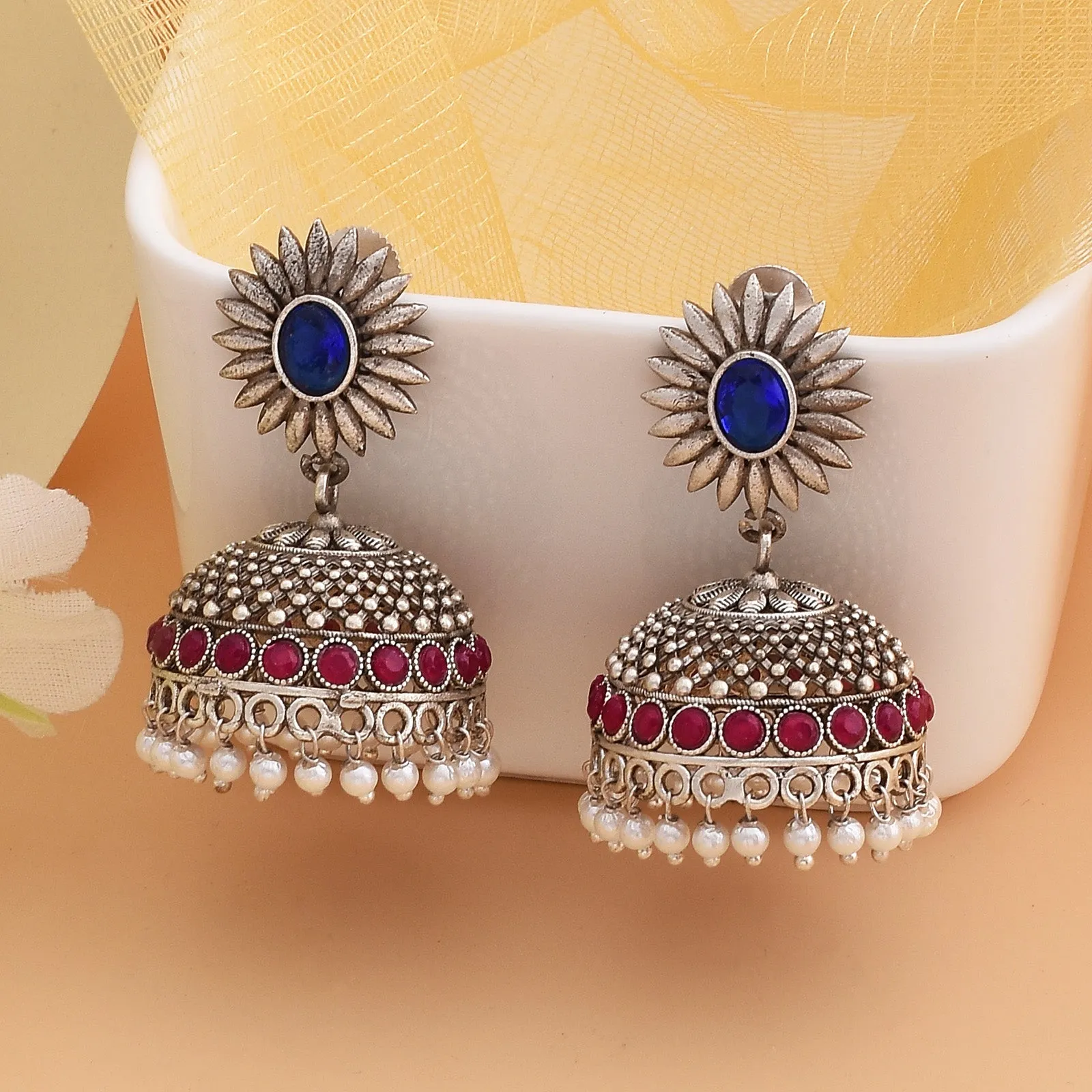 Reva Jhumki Earrings - wxo