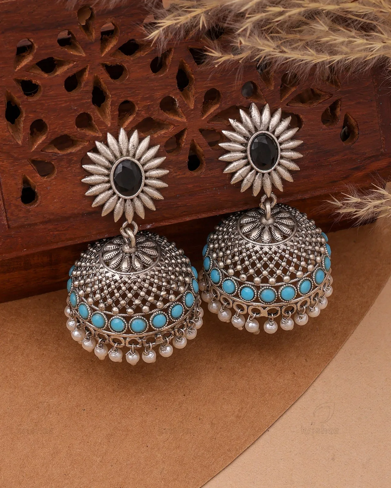 Reva Jhumki Earrings - wxo