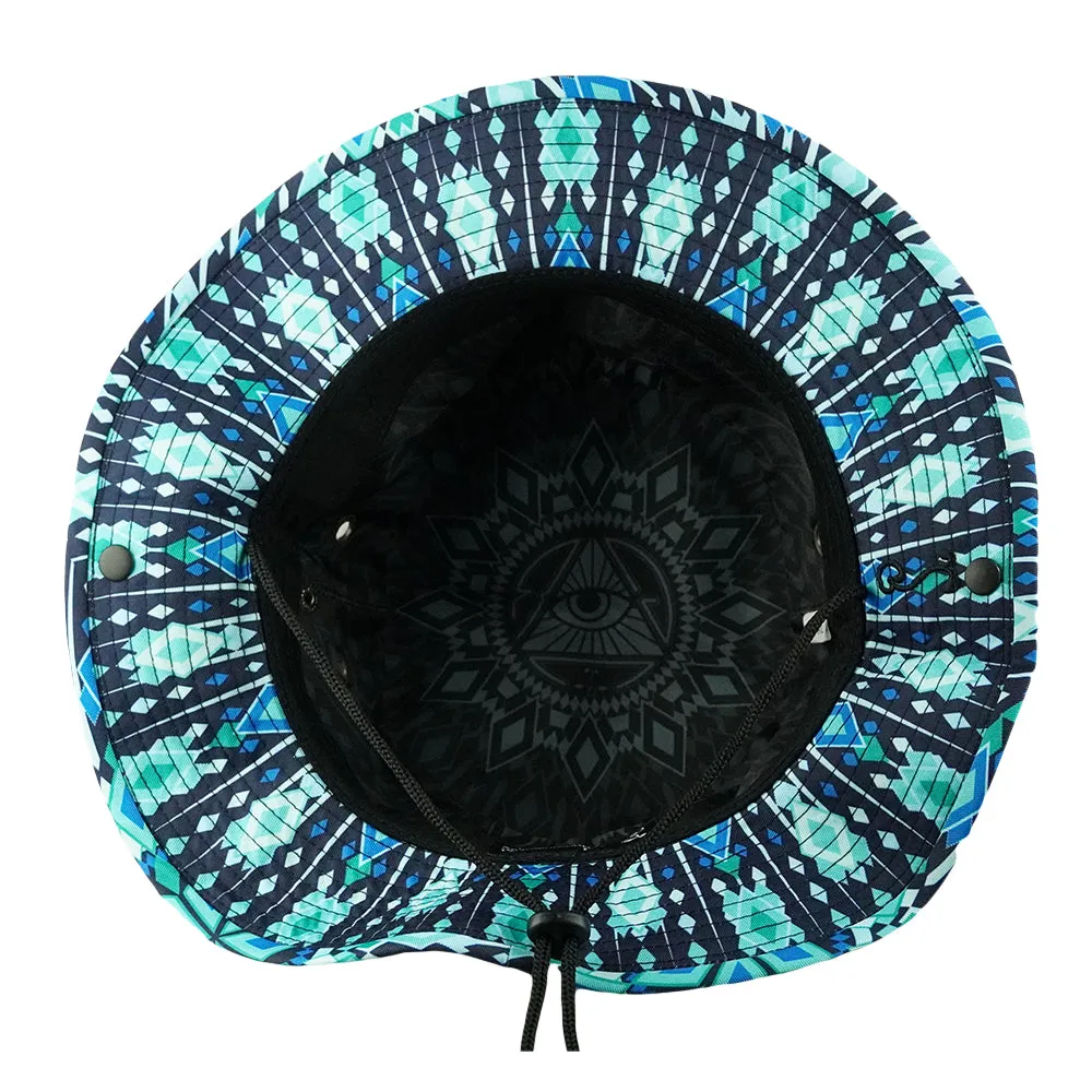 San Pedro Del Sol V3 Teal Boonie Hat