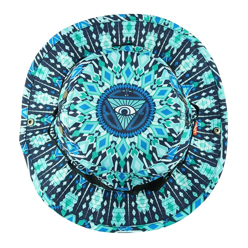 San Pedro Del Sol V3 Teal Boonie Hat