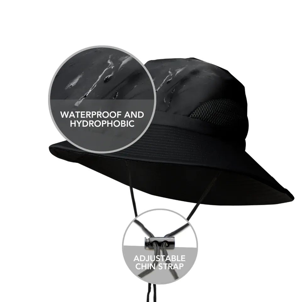 Satin-Lined, Waterproof Men's Sun Hat
