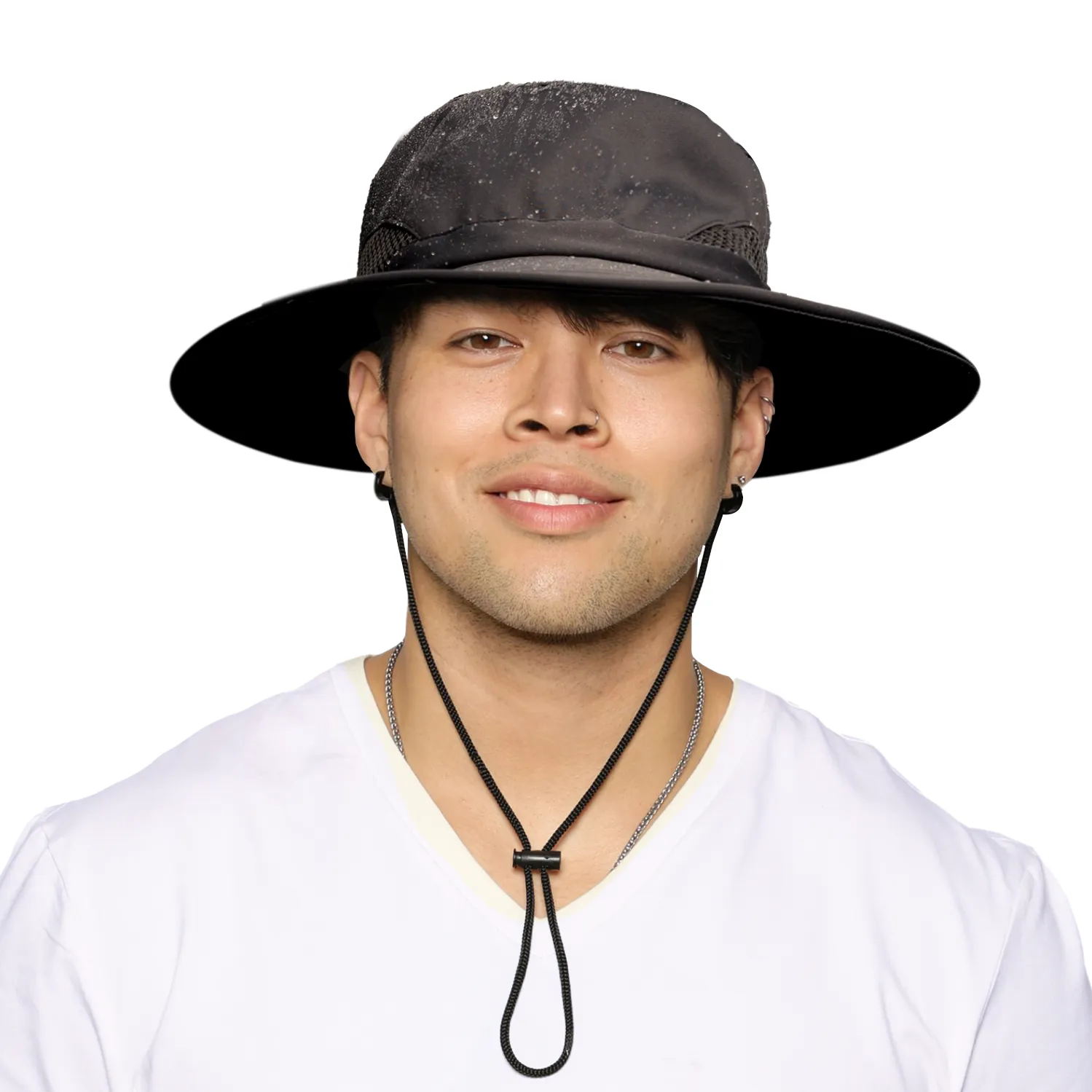 Satin-Lined, Waterproof Men's Sun Hat