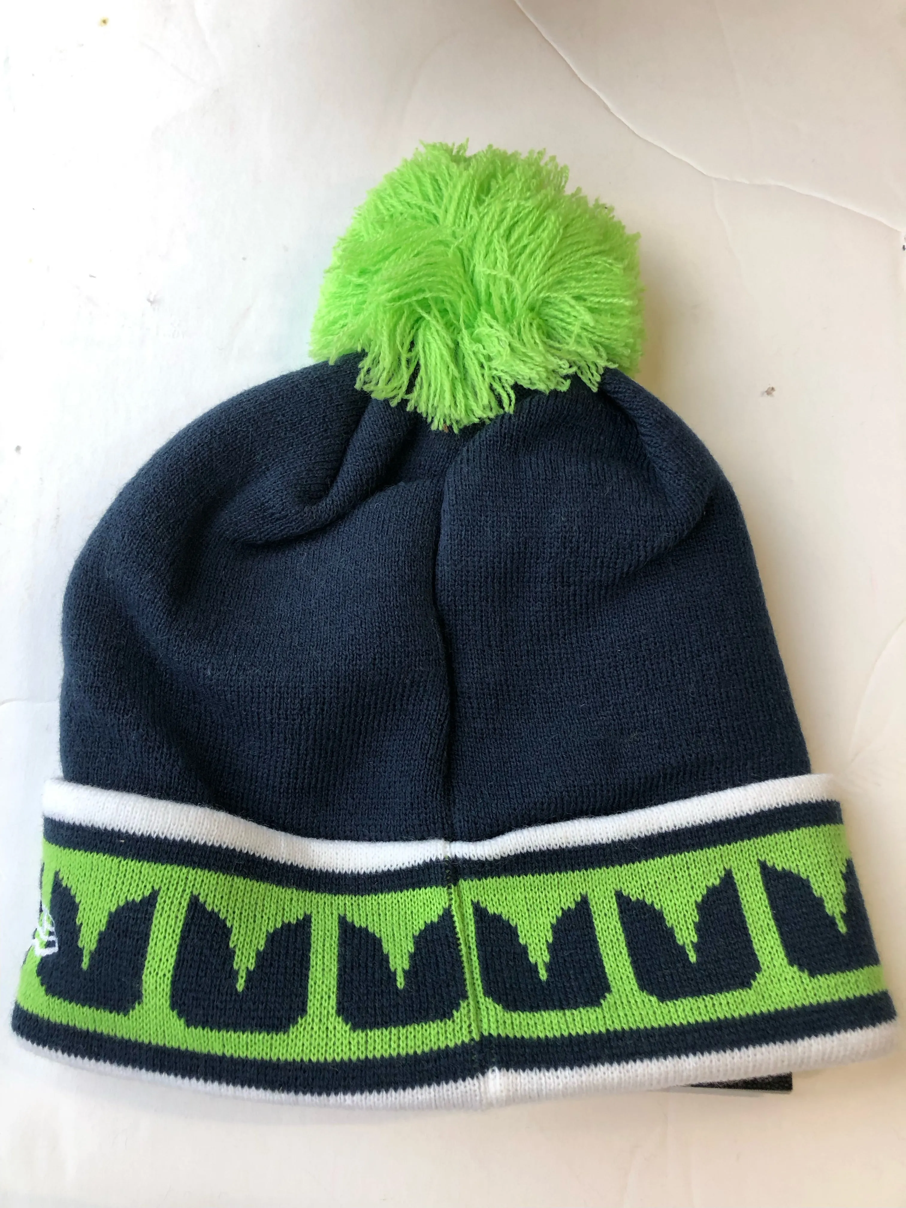 Seattle Seahawks New Era Team Relation Winter Hat