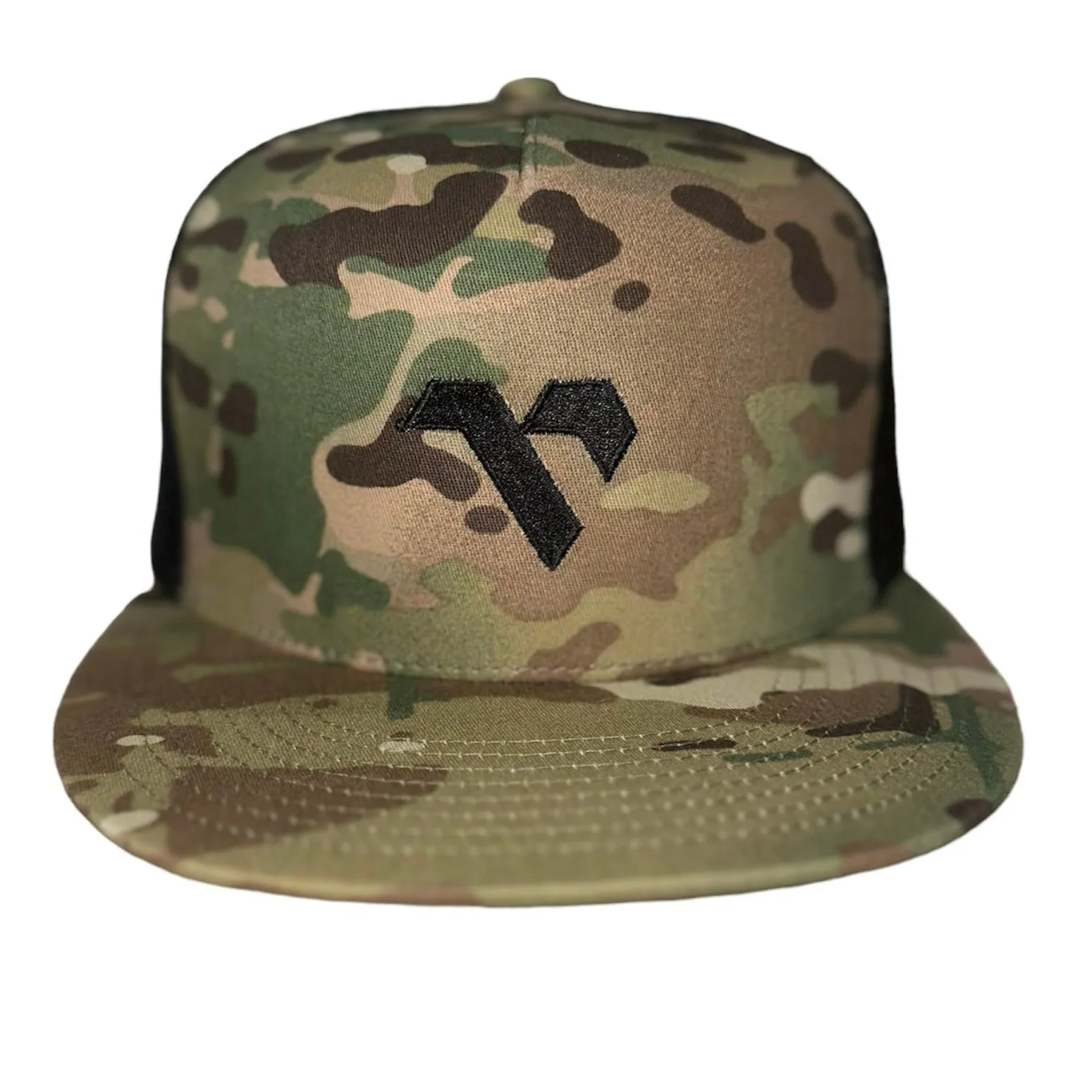 SnapBack Hat - Green Multicam