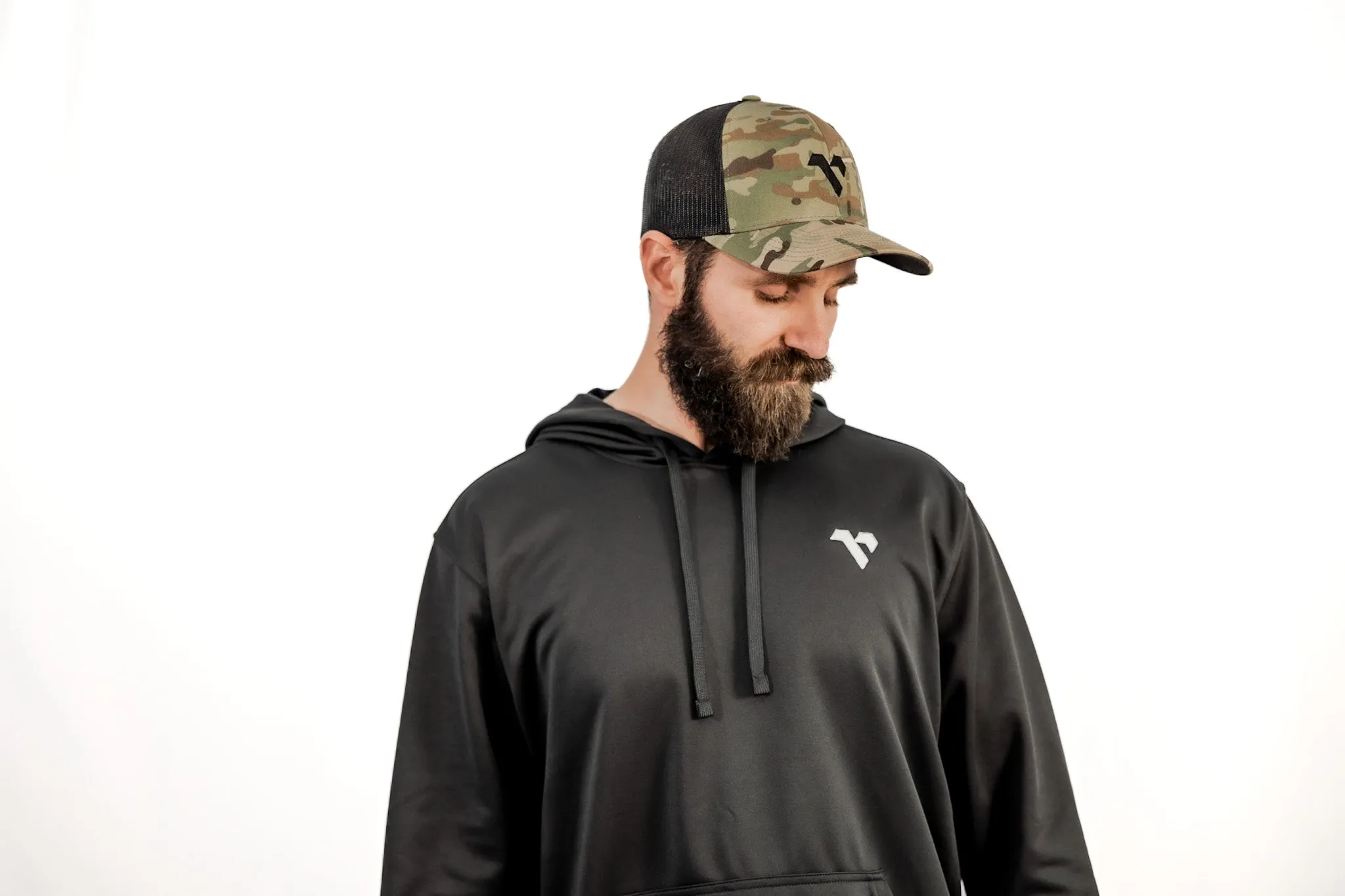 SnapBack Hat - Green Multicam