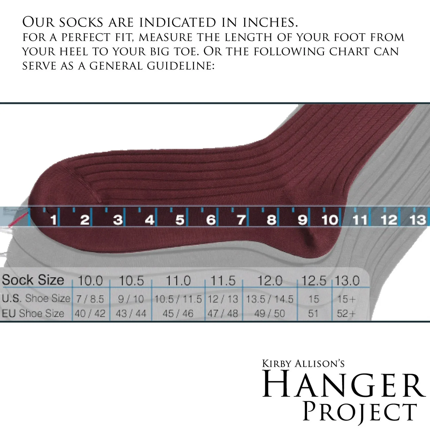 Sovereign Grade Lana Pura Super-Fine OTC 100% Wool Socks