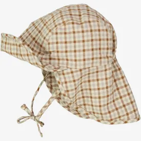 Sunhat Albert | Baby - golden dove check