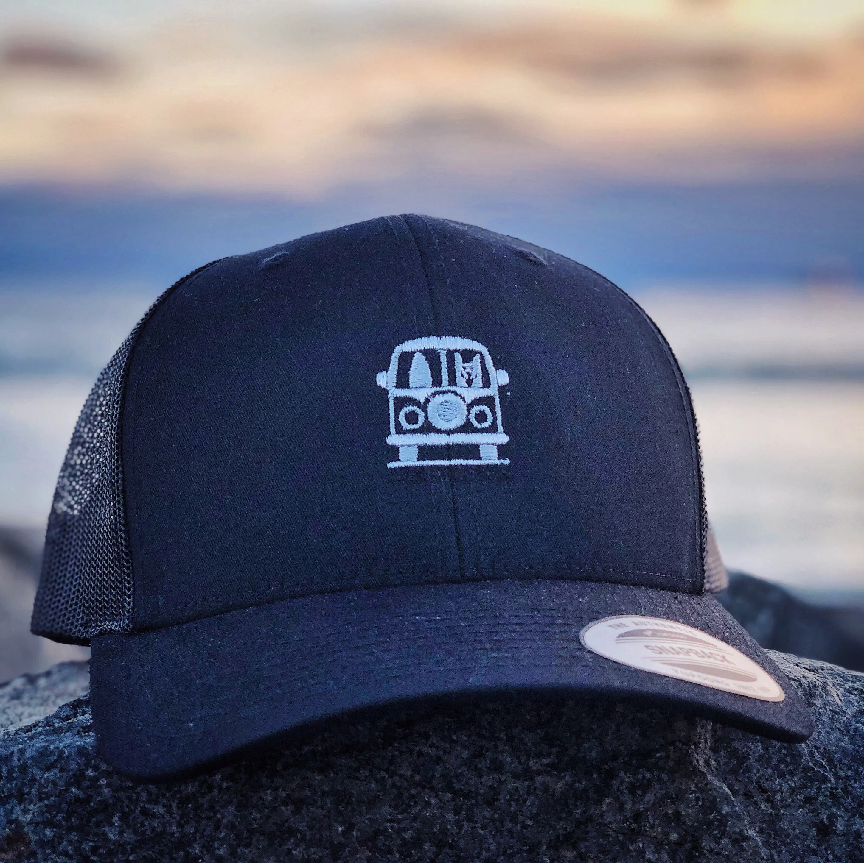 Surf's Pup Retro Trucker Hat