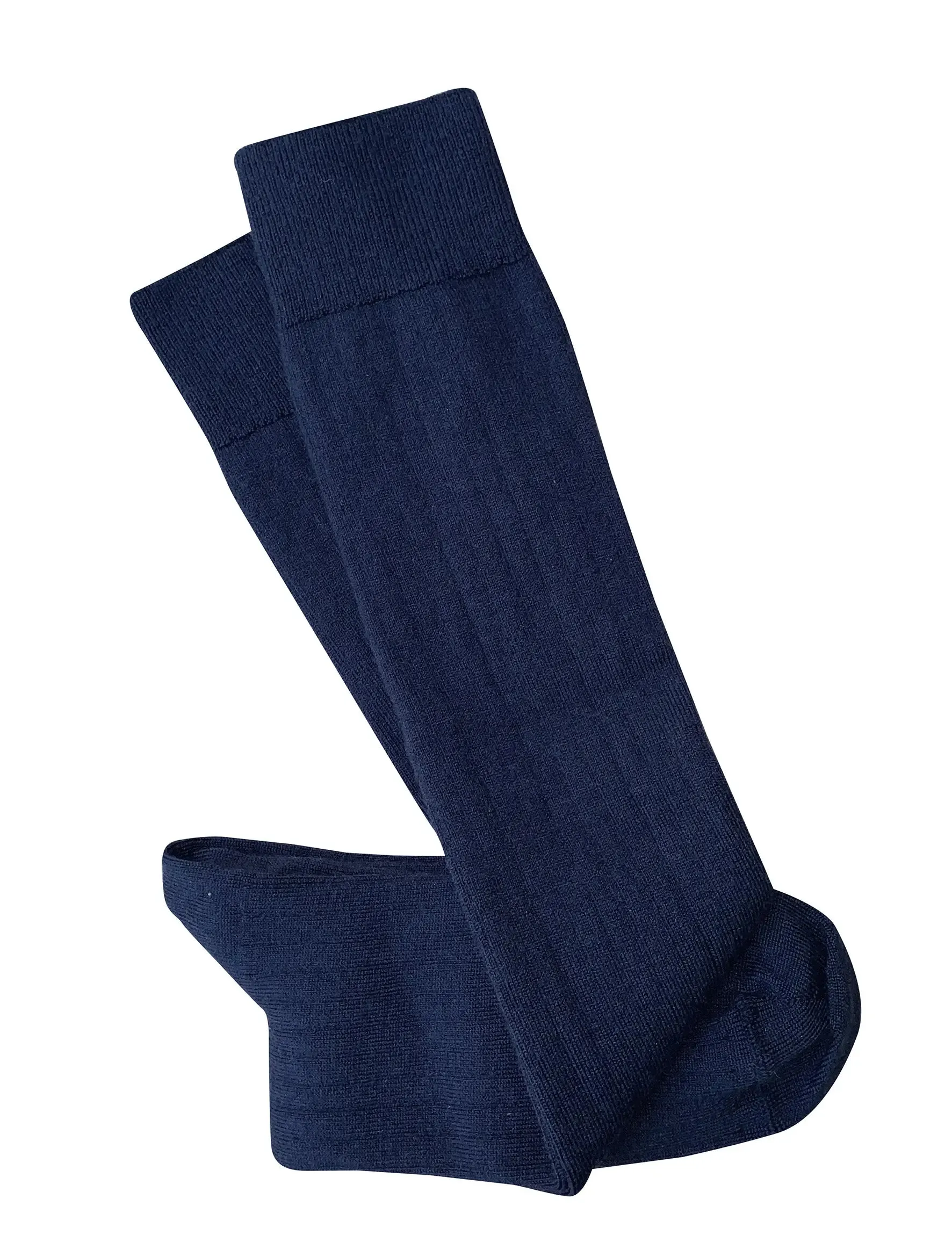 TIGHTOLOGY - LONG RIB WOOL SOCKS