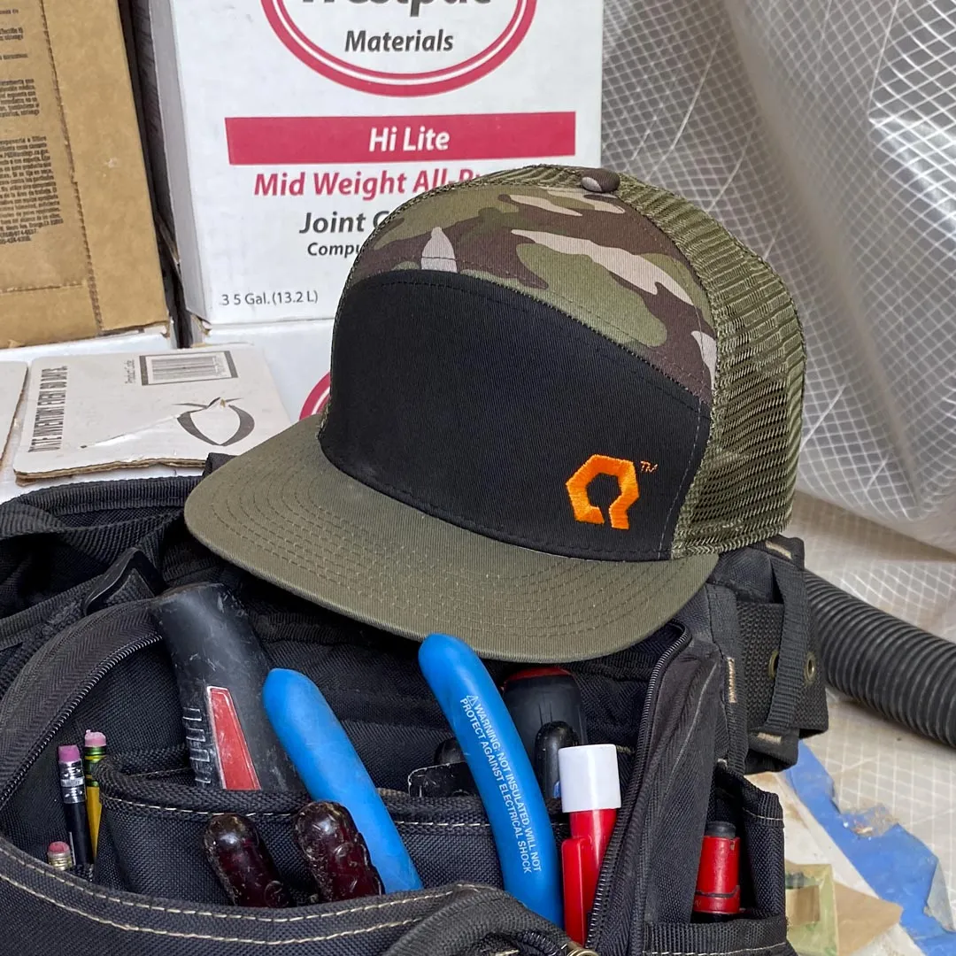 Tradesman 6P Hat : CAMO (Mesh Trucker)