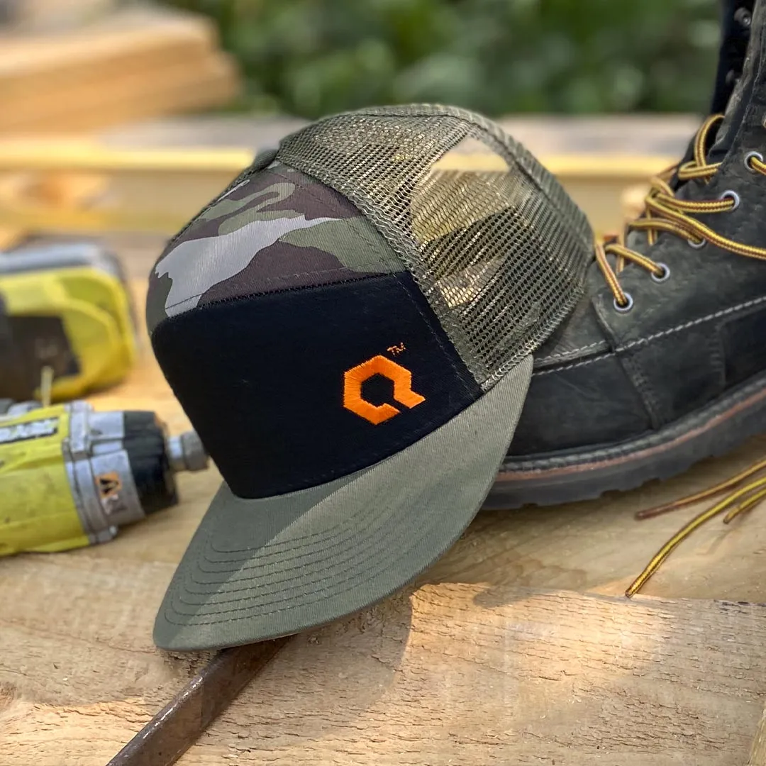 Tradesman 6P Hat : CAMO (Mesh Trucker)