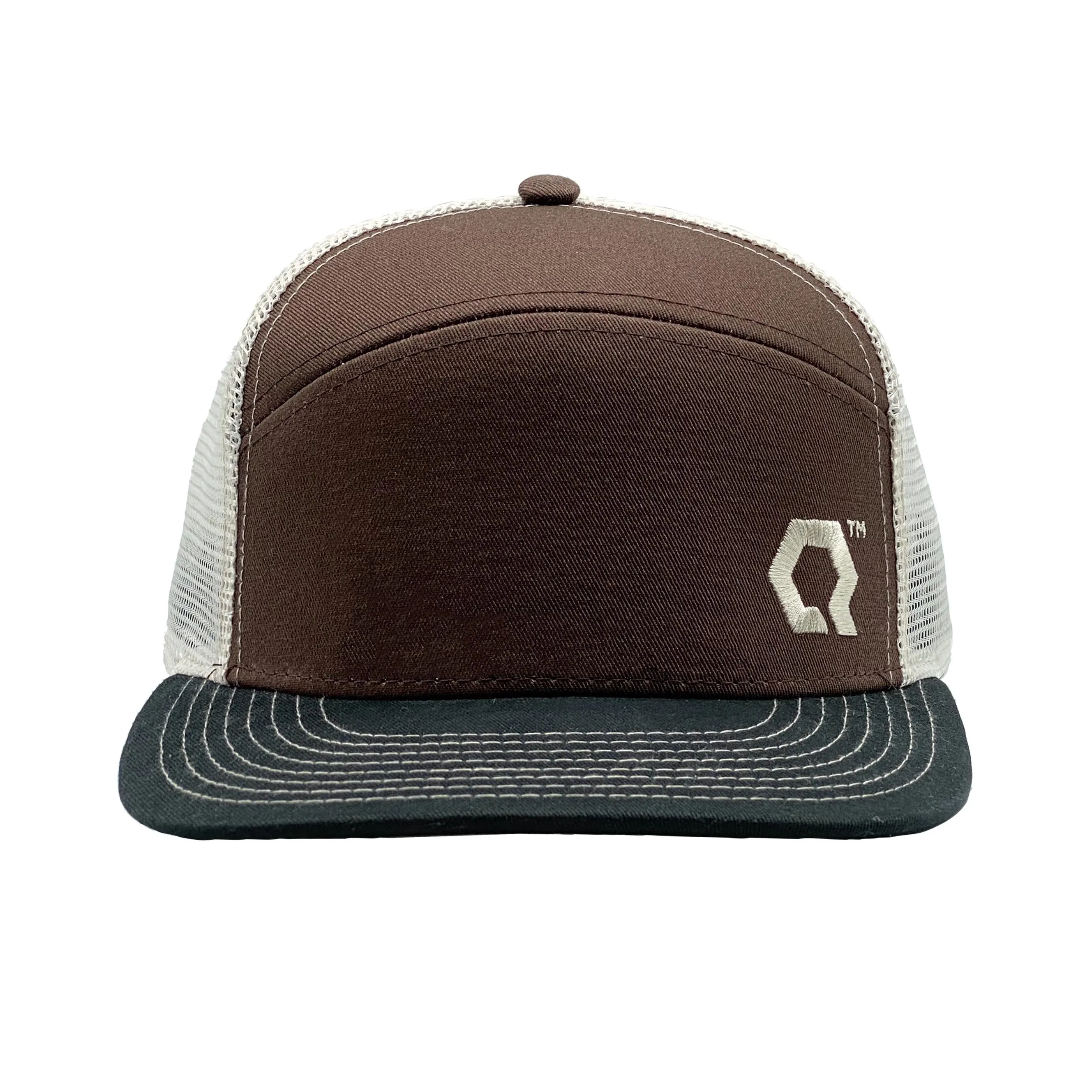 Tradesman 6P Hat : MOKA  (Mesh Trucker)