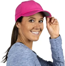 TrailHeads UV Protection Running Hats for Women, 50  UPF - Summer Hats for Women Baseball Cap - Tennis, Golf, Gym, Workout