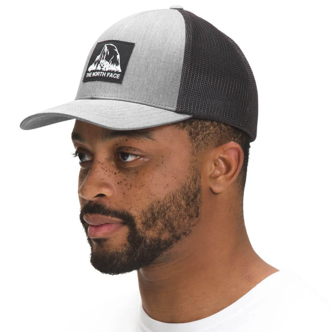 Truckee Trucker Hat - Medium Gray Heather/ TNF Black