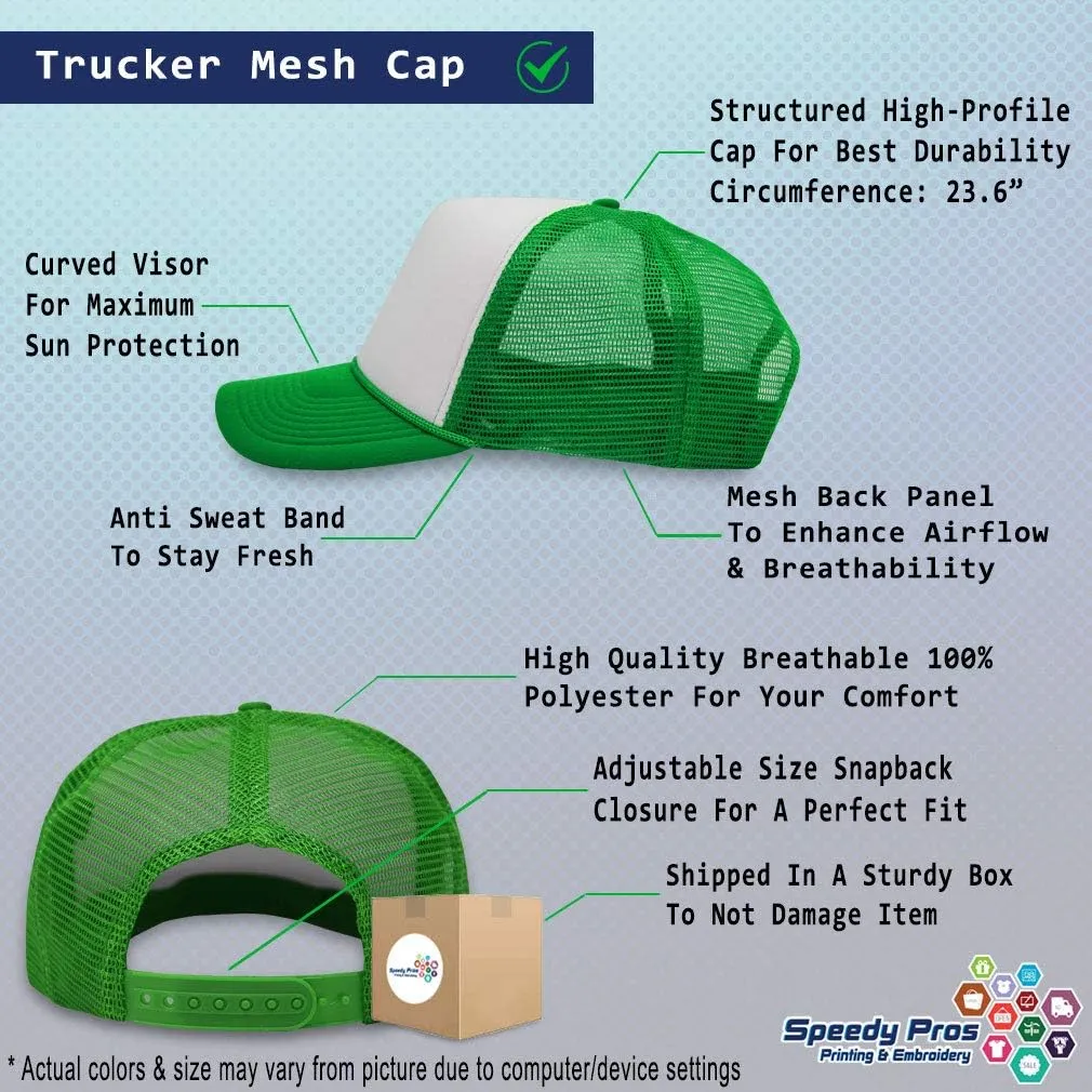 Trucker Hat Men & Women Snapback Custom Personalized Photo & Text Baseball Cap