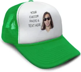 Trucker Hat Men & Women Snapback Custom Personalized Photo & Text Baseball Cap